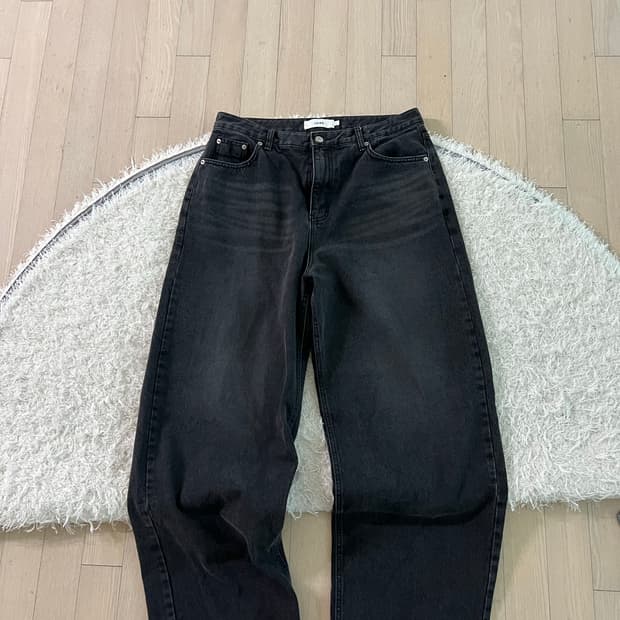 르아르 커브드 데님 xl
