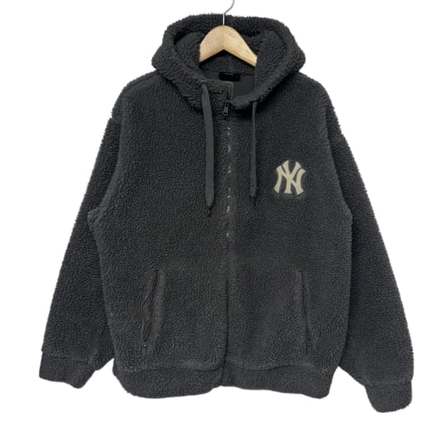 MLB 양키즈 로고 플리스 자켓