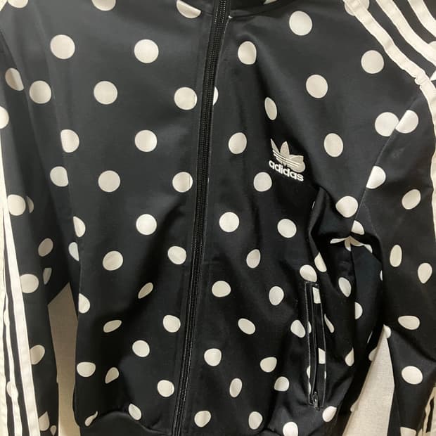 아디다스 땡땡이 도트 져지