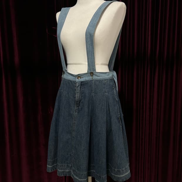 DIESEL suspender skirt