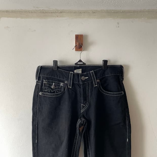 USA Vintage True Religion Balck Jeans