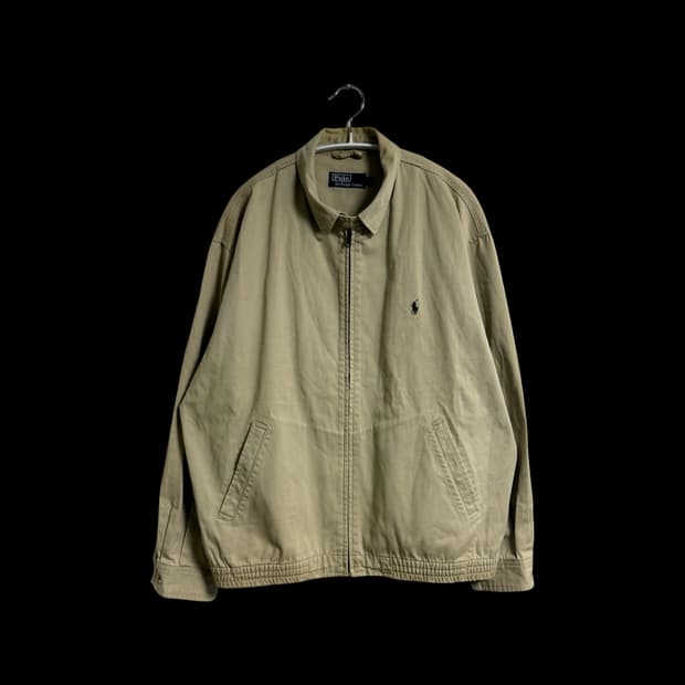 폴로 베이지 블루종