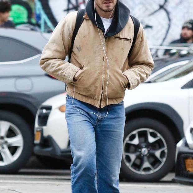 올드 칼하트 디트로이트 블랜킷 라인드 자켓 6BLJ