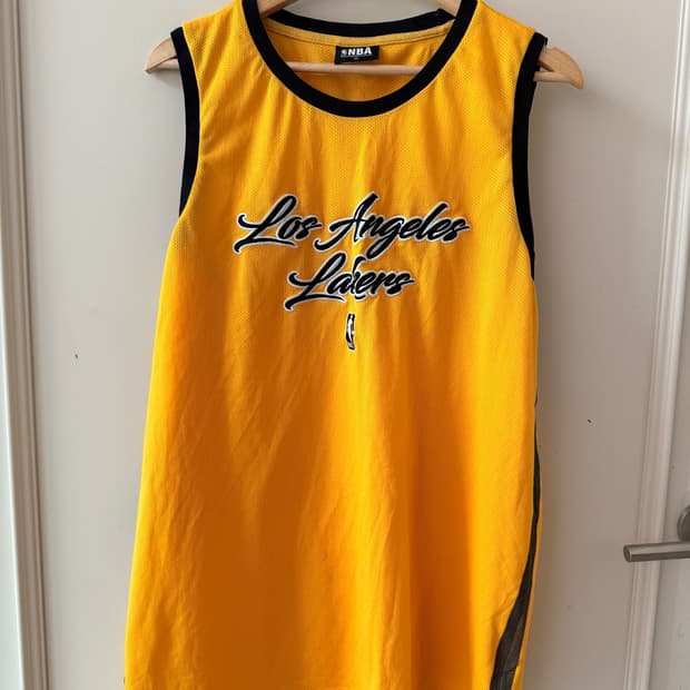 NBA LA 레이커스 베이스볼 져지