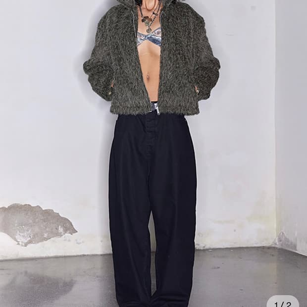 near seoul 니어서울 에코 퍼자켓 퍼코트