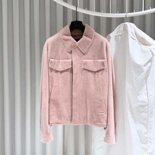 (A+/50) / 디올 밍크 퍼 자켓 핑크