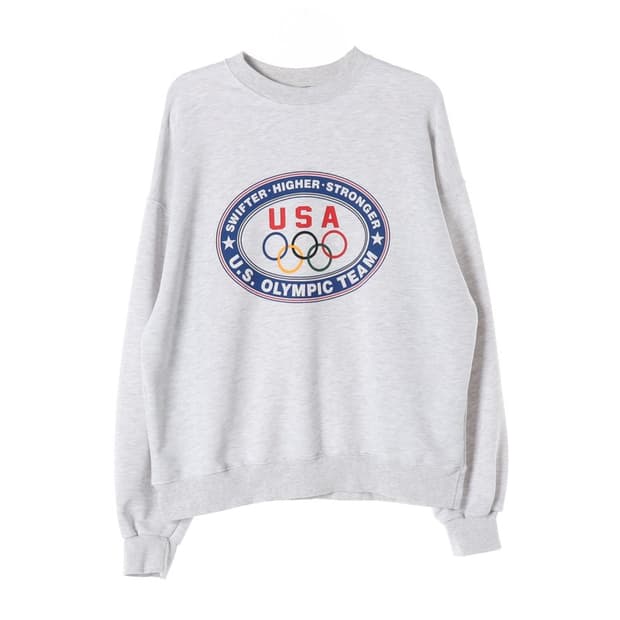 HERITAGE U.S. OLYMPIC TEAM 빈티지 오버핏 맨투맨