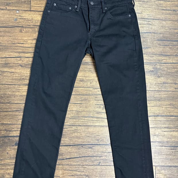 리바이스 502 블랙진 W32
