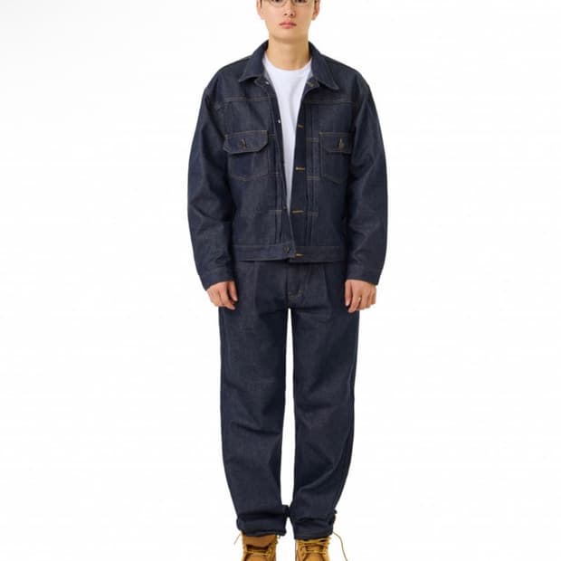 [논페이드] 트러커 데님 셋업