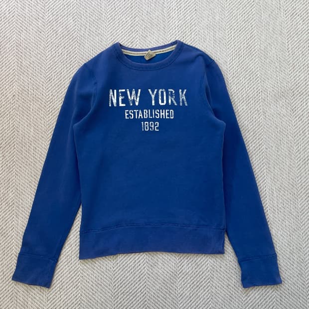 홀리스터 new york 1892 스웻셔츠 