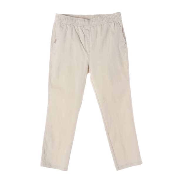 Jeep 밴딩 아이보리 코튼 팬츠 32