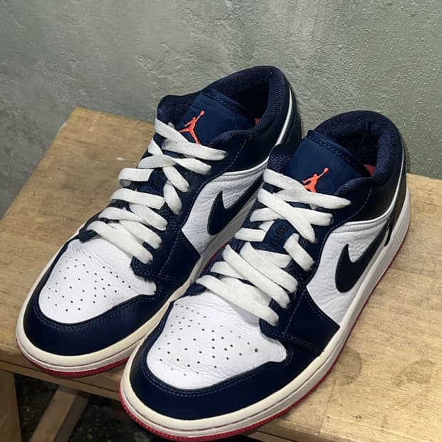 [Nike] 나이키 조던 1 로우 옵시디언 엠버 글로우 (250)