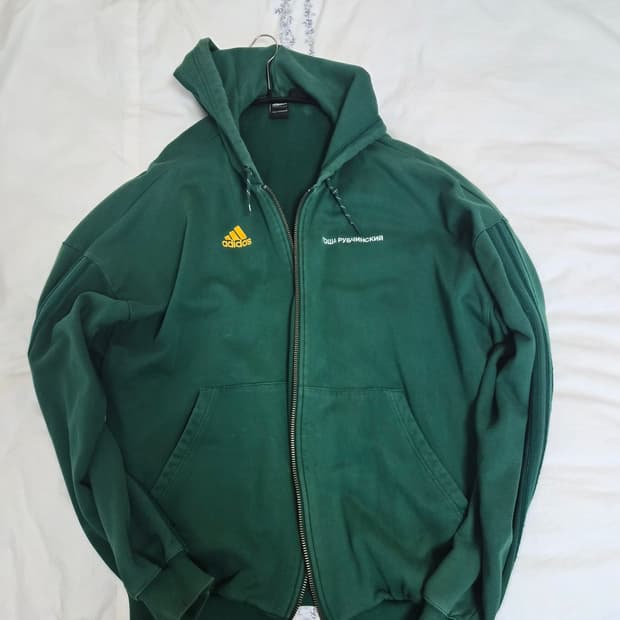 [S] 고샤루브친스키x아디다스 후드집업 그린
