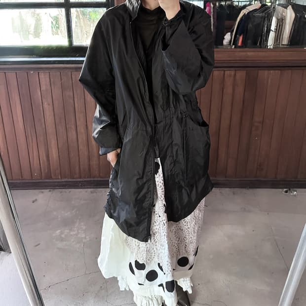 HIROKO KOSHINO nylon windbreaker