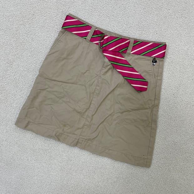 FM 티니위니 여성 벨트 스커트 0331M