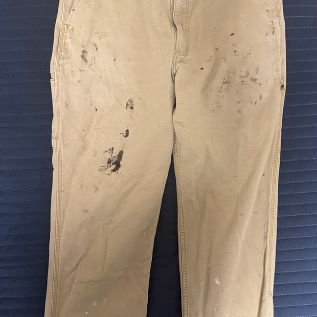 Carhartt distressed work pants