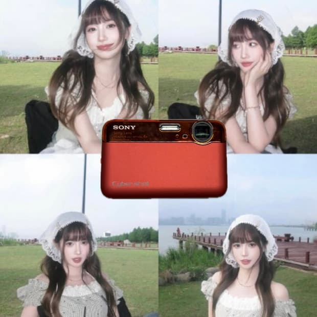 희귀!오렌지)sony cybershot dsc-j10 사이버샷 빈티지디카