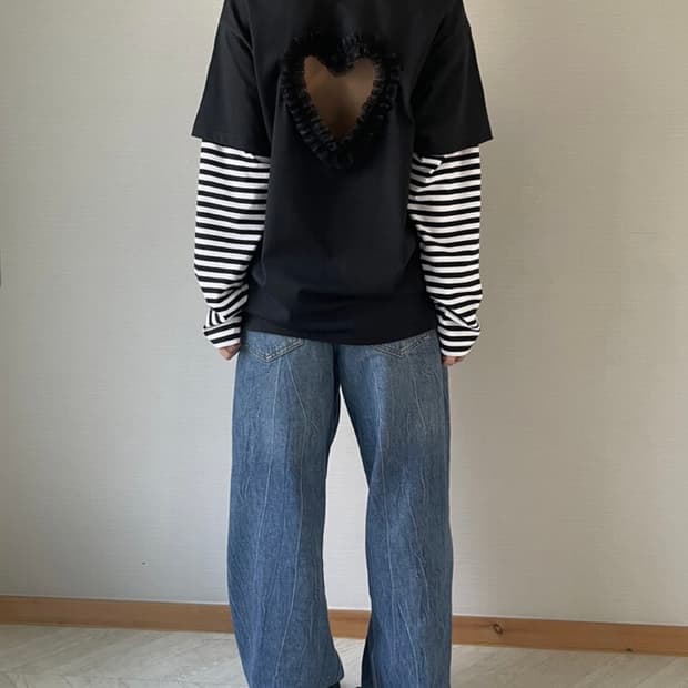 동은 dougeun 레이어드티셔츠