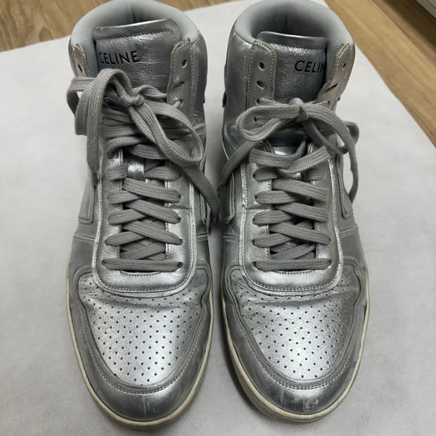 celine silver high top 셀린느 실버 하이탑 43