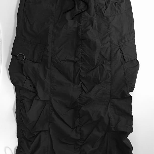 비전스트릿웨어 카고스커트 Parachute Maxi Cargo Skirt