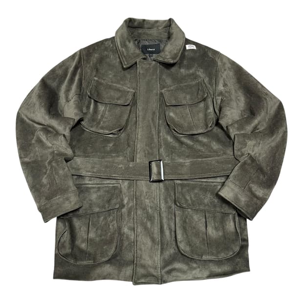 ✨ (바배) Liberta 리베르타 에코 스웨이드 사파리 자켓