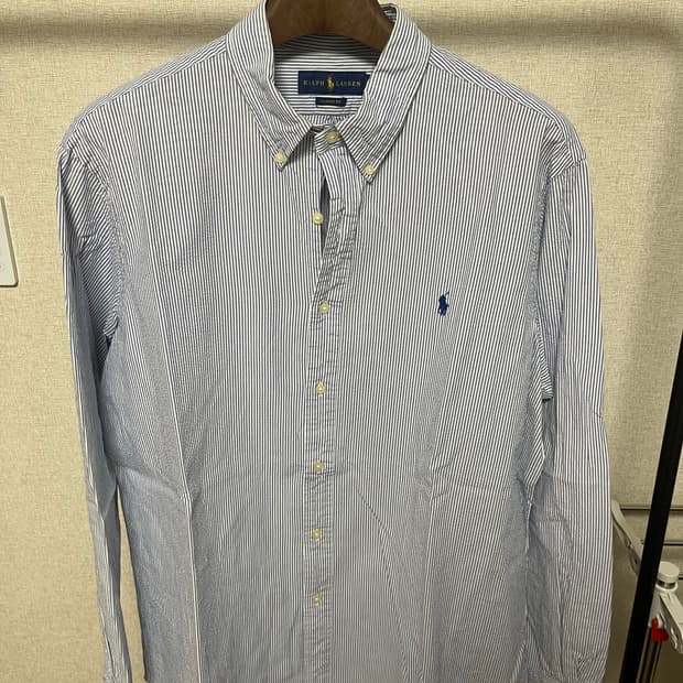 폴로 시어서커 셔츠