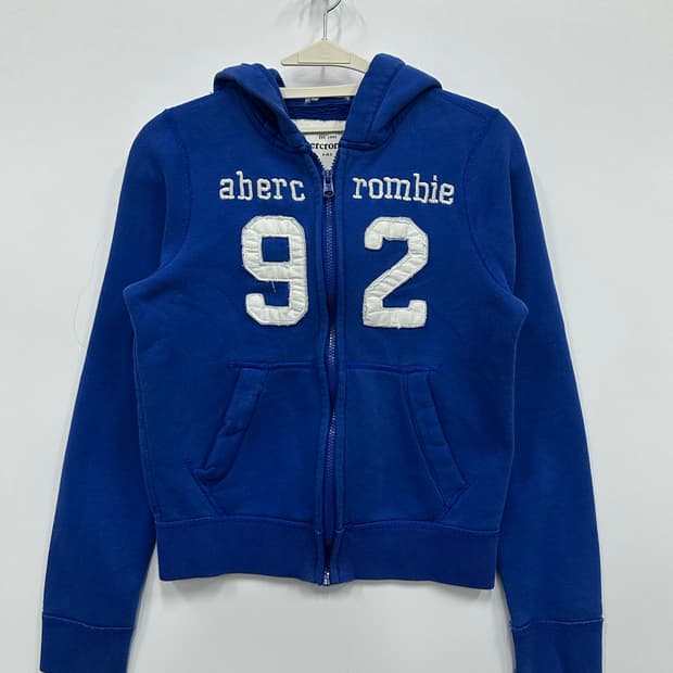 아베크롬비 블루 후드집업