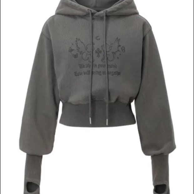 쓰리타임즈 페어리 후드 fairy hoodie