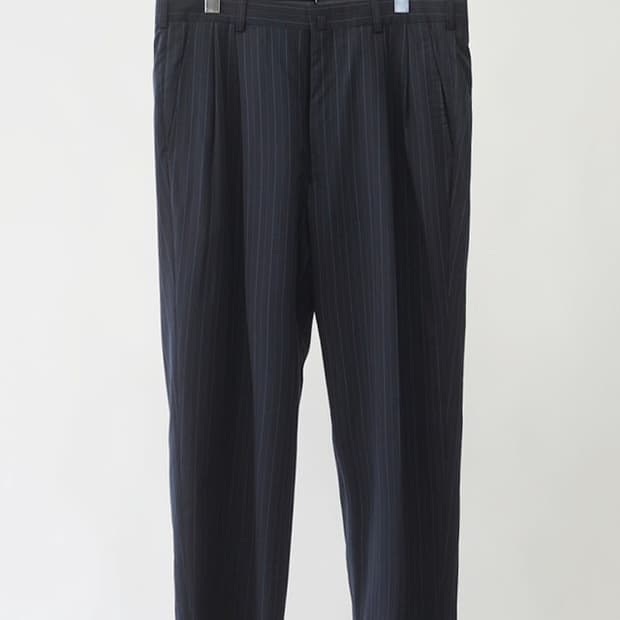 브룩스브라더스 스트라이프 네이비 슬랙스