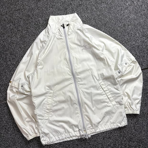 미즈노 올드스쿨 컨버터블 우븐 트랙 바람막이 자켓 2084