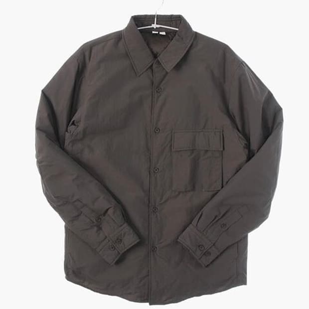 유니클로 U 르메르 패디드 셔츠 자켓