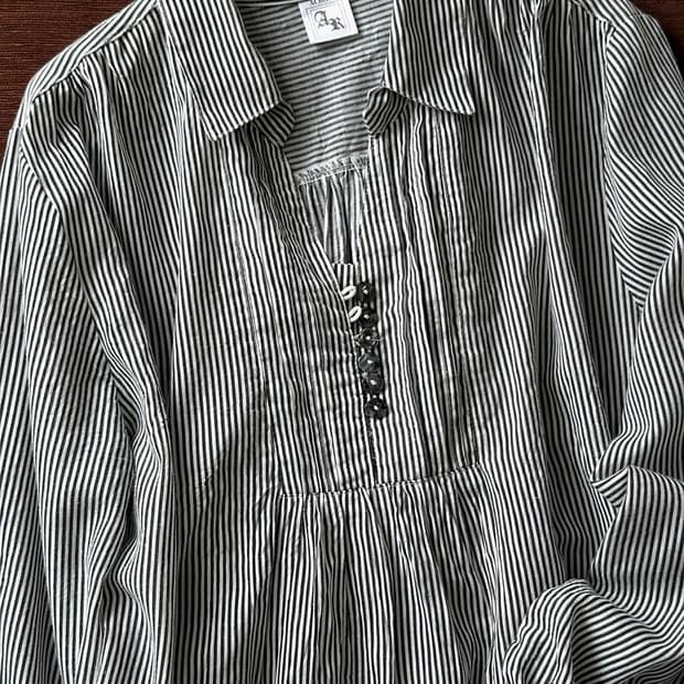 Light cotton poly natural fabric tunic s