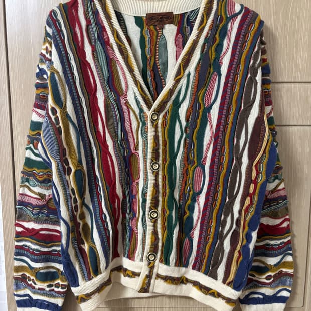 미쏘니 케이블니트 가디건