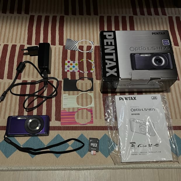 S급)펜탁스 옵티오 LS465 빈티지디카