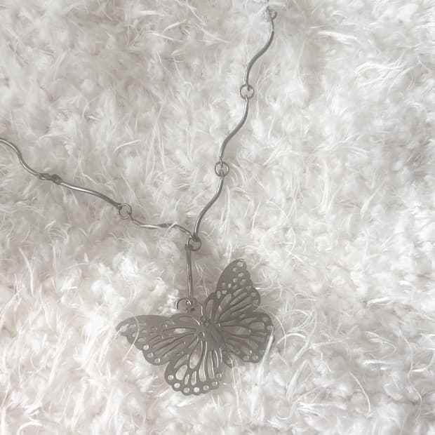 나비 팬던트 목걸이