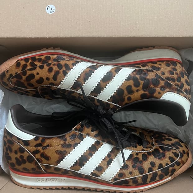아디다스 SL72 레오파드 