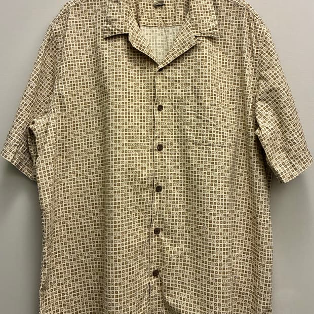 (XL/110)L.L.Bean 엘엘빈 빈티지 하와이안 오픈카라 반팔셔츠