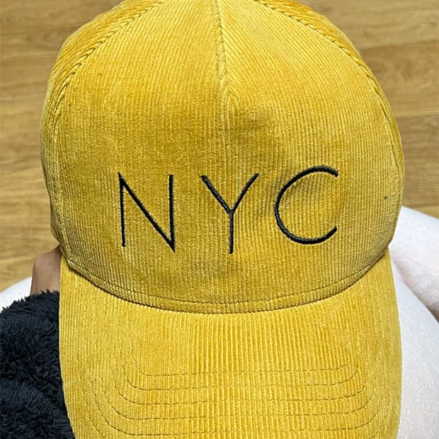 뉴에라 NYC 코듀로이 볼캡 모자 프리 캐주얼