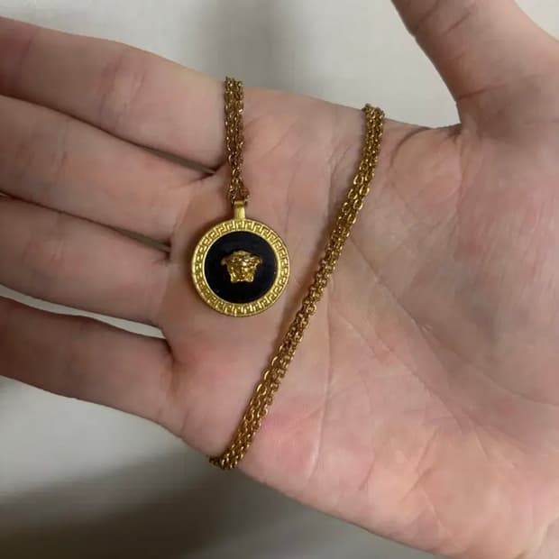 [정품/OS] 베르사체 메두사 목걸이