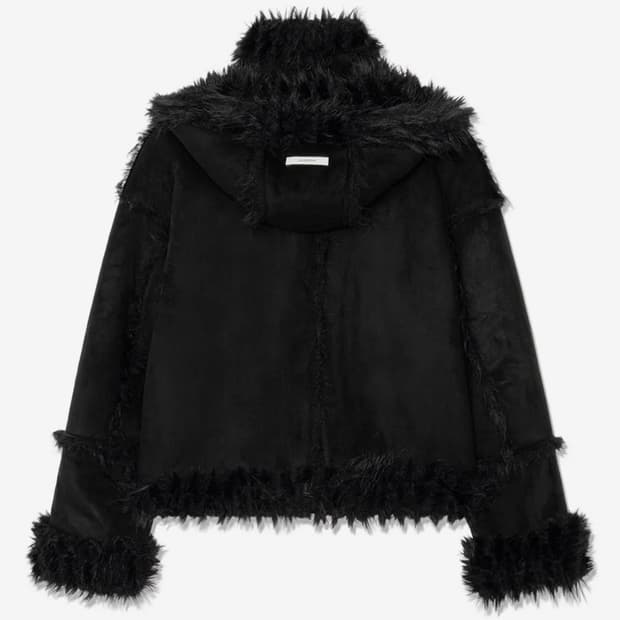 리버시블 무스탕 퍼 자켓