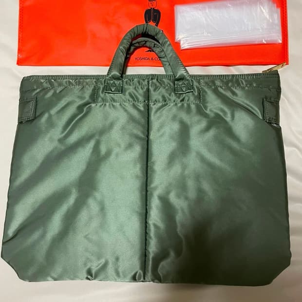 포터 탱커 숏 헬멧백 라지 세이지 그린