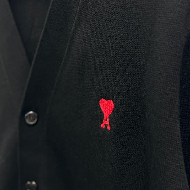 🖤 아미 메리노울 가디건 (해외병행 정품)