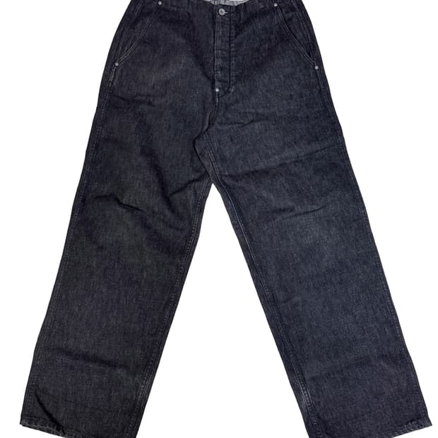 웨스트오버올즈 WESTOVERALLS 블랙데님 S TYPE