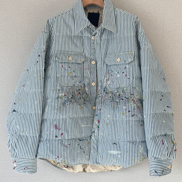 2)Visvim hellion down jkt dmgd