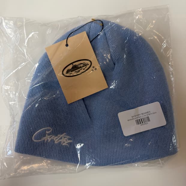 코르테이즈 corteiz 스컬리 비니 스카이 블루