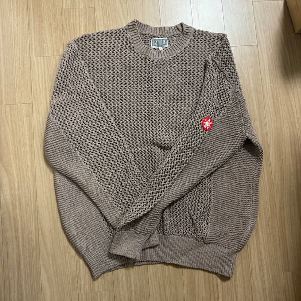 [L] 카브엠트 와플 니트