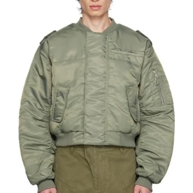 엔타이어스튜디오 a-2봄버자켓 L