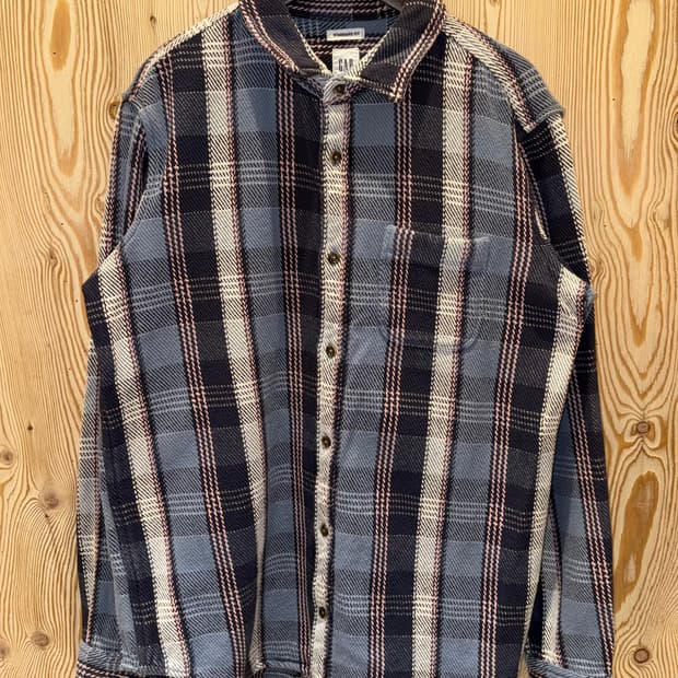 갭 타탄체크 플란넬 셔츠