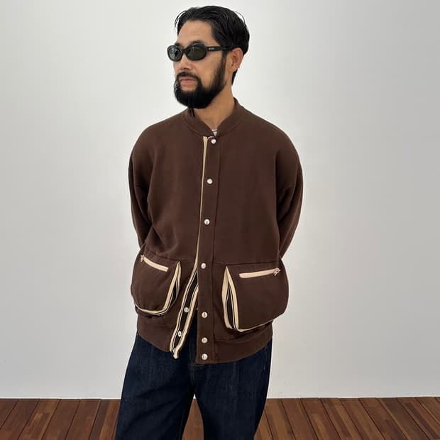 Vintage 70's Pockets Track Jacket