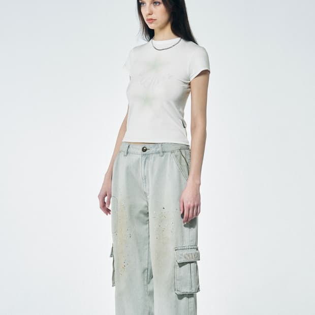 스컬프터 Acid Cargo Jogger Pants
